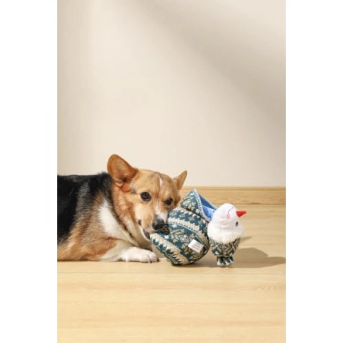 Noel Temalı Eğlenceli Köpek Oyuncağı