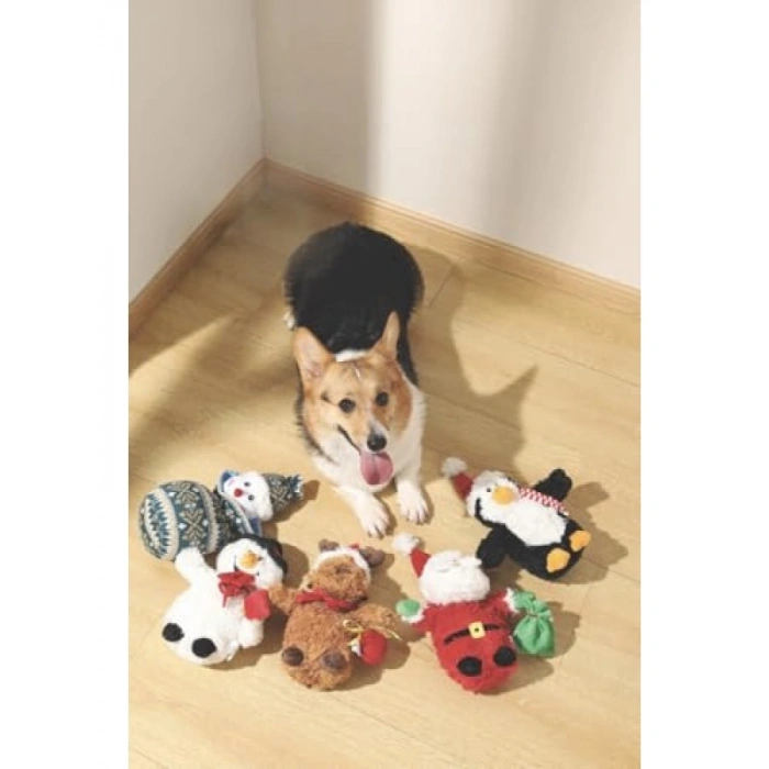 Noel Temalı Eğlenceli Köpek Oyuncağı