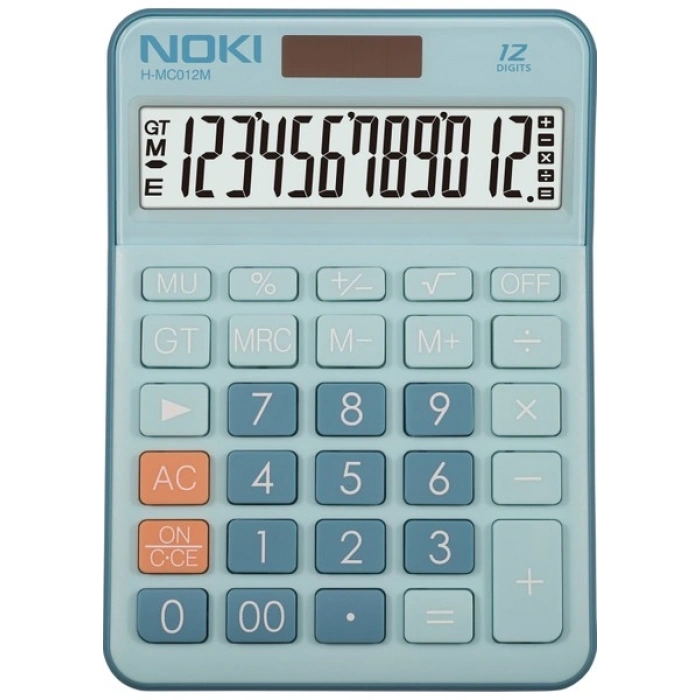 Noki Hesap Makinesi 12 Hane H-MC012 Mavi