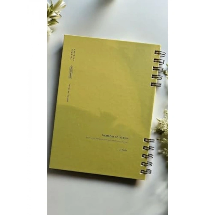 Noktalı A5 Spiralli Not Defteri, 80 Yaprak