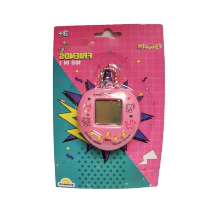 Nostaljik Pembe Sanal Bebek Oyuncak