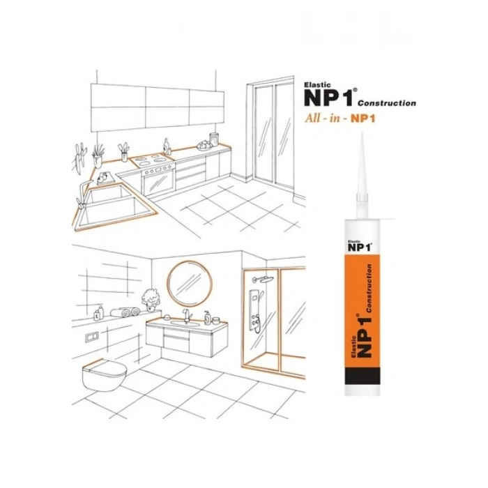 Np1 Ms Polimer Mastik 290 ml Beyaz