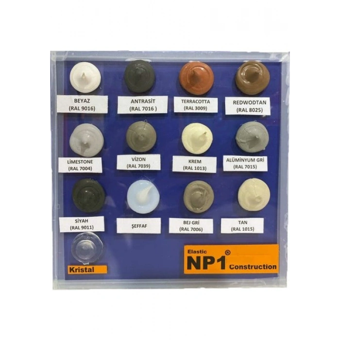 Np1 Polimer Mastik Silikon Şeffaf 290 ml