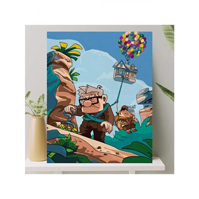 Numaralandırılmış Tuval Boyama Seti (40x50 cm)