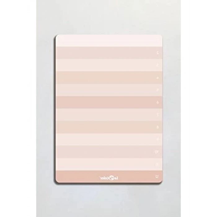 Numaralı Planlayıcı Blok - Naturel