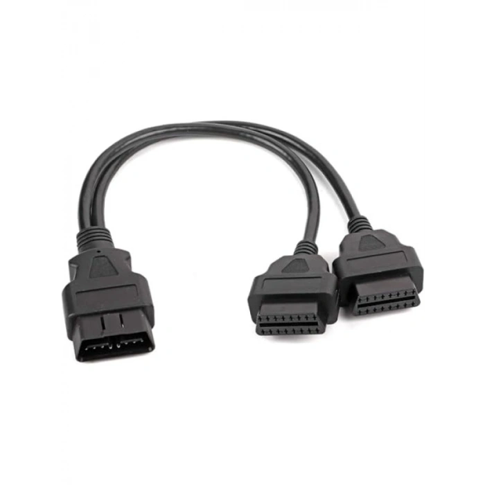 OBD2 Uzatma Kablosu - 16 Pin Y-Splitter Adaptör
