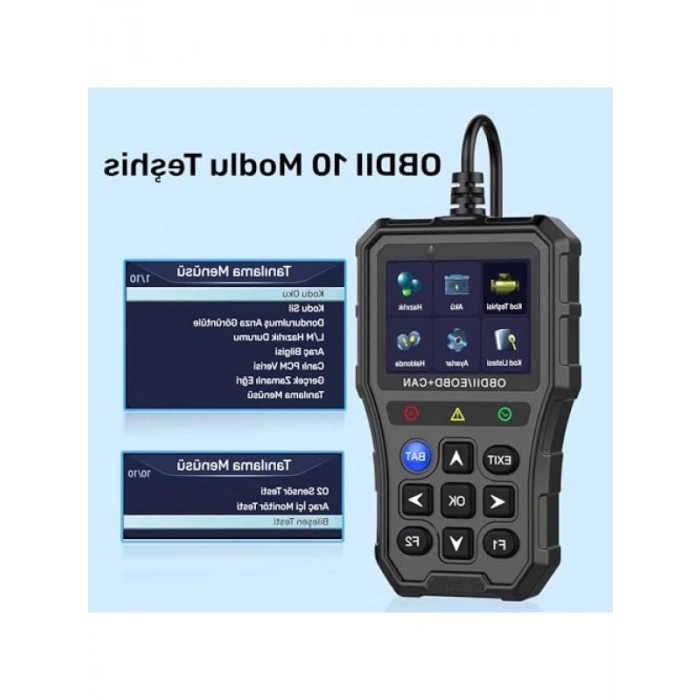 OBDII/EOBD Hata Hafızalı Araç Arıza Tespit Cihazı - NPC519