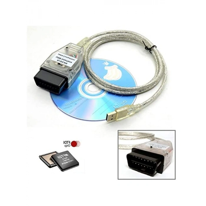 OBDII Kodlama Arayüz Kablosu - FT232RQ D-CAN