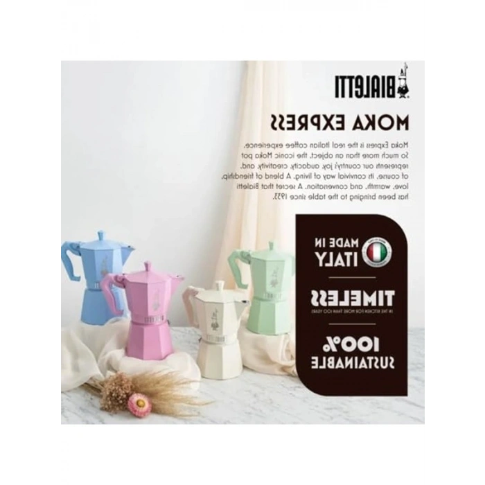 Ocak Üstü Espresso Pişirici, 130ml, Alüminyum Gövde