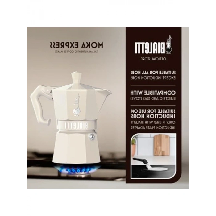 Ocak Üstü Espresso Pişirici, 130ml Kapasite ile Kahve Keyfi
