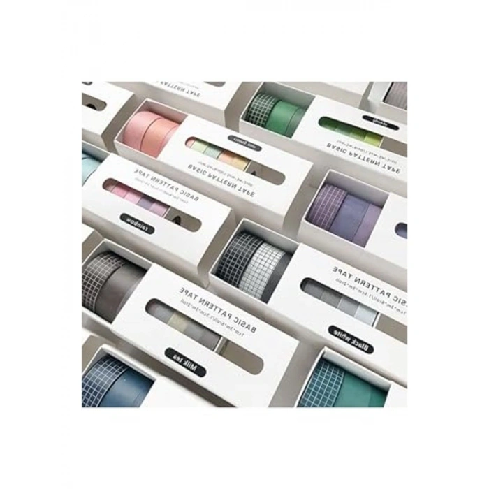 Ocean Temalı 8 Renkli Washi Bant • Sticky Note