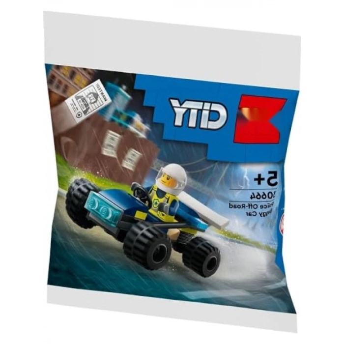 Off-Road Araç Yapım Seti - Polis Temalı Araç ile Eğlenceli Oyunlar