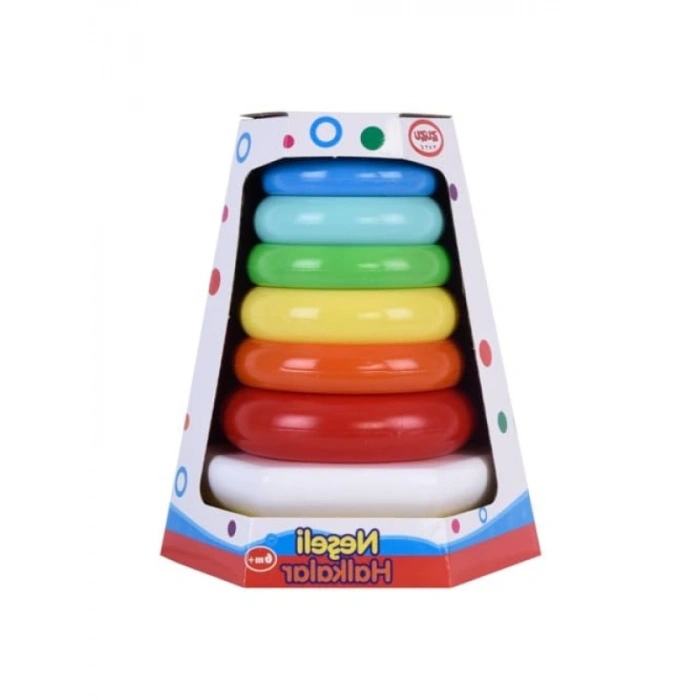 Öğrenme Temalı Neşeli Halkalar Seti