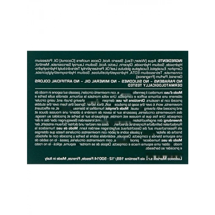 Okaliptüs Yağı ve Mentollü Tıraş Sabunu 150ml