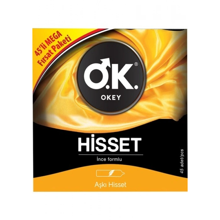 Okey Hisset 45li Prezervatif Avantaj Paketi