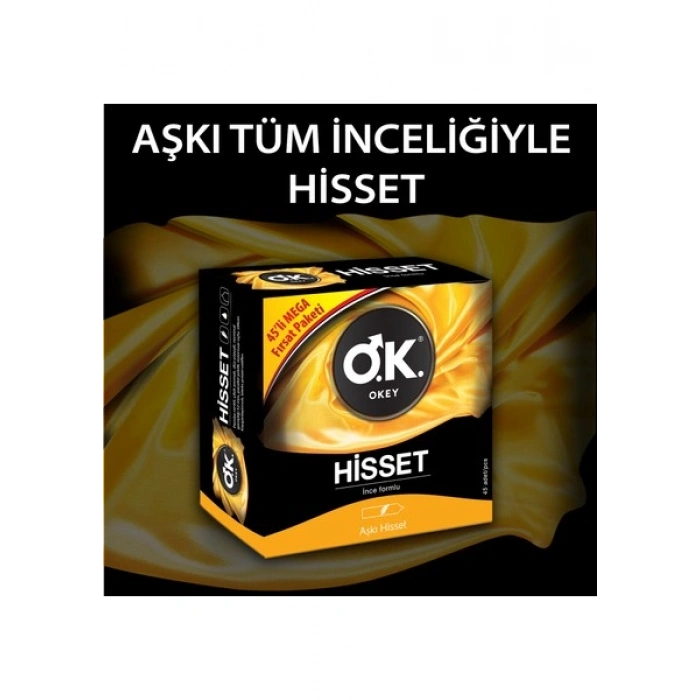 Okey Hisset 45li Prezervatif Avantaj Paketi