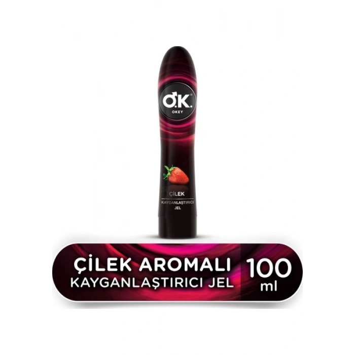 Okey Kayganlaştırıcı Jel – Çilekli 100ml