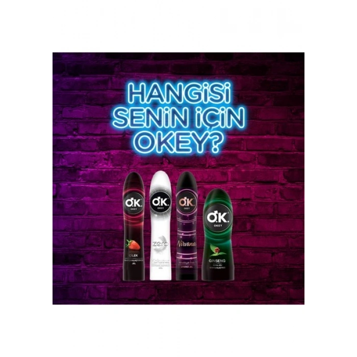 Okey Kayganlaştırıcı Jel Zero 100 ml