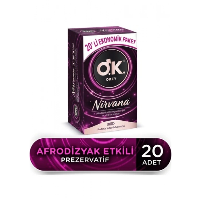 Okey Nirvana 20li Ekonomik Prezervatif