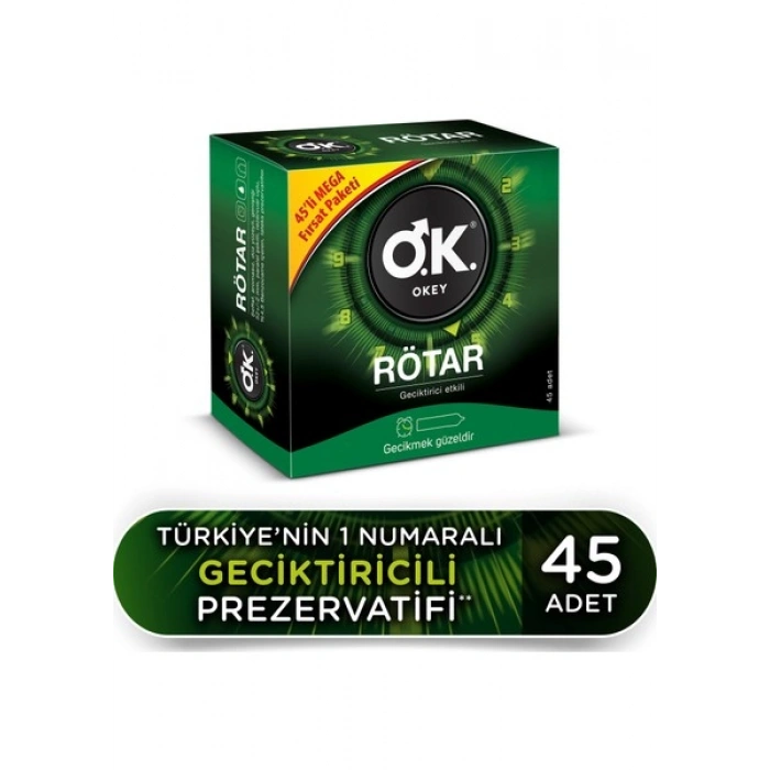 Okey Rötar 45Li Prezervatif