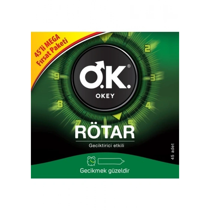 Okey Rötar 45Li Prezervatif
