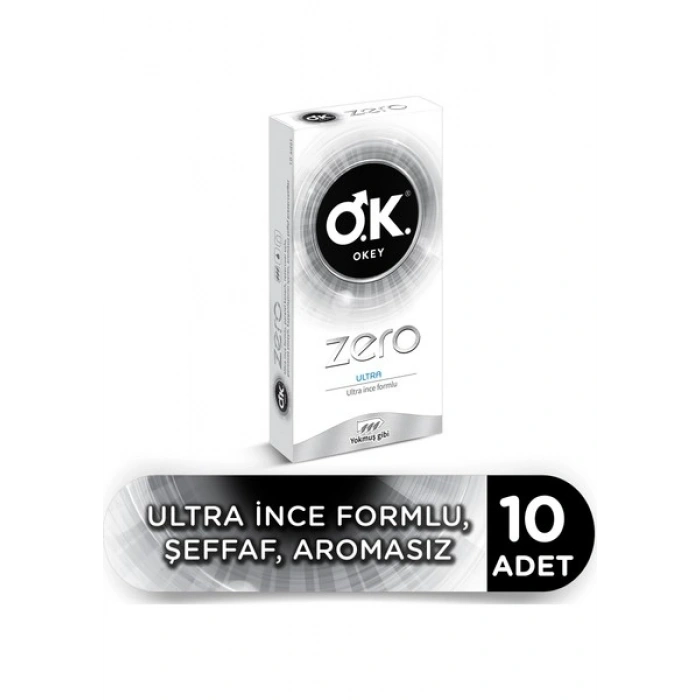 Okey Zero Ultra Prezervatif 10lu