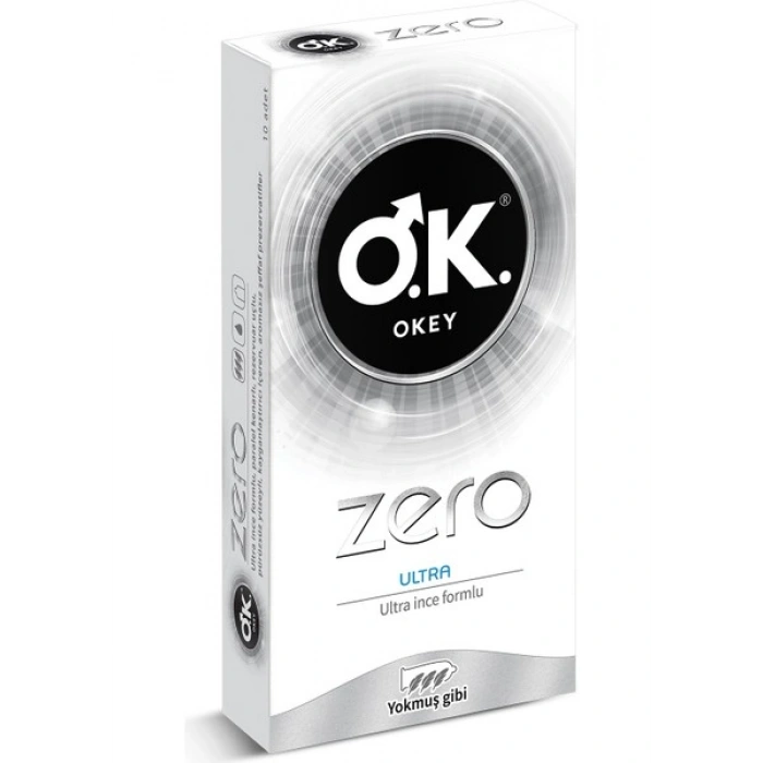 Okey Zero Ultra Prezervatif 10lu