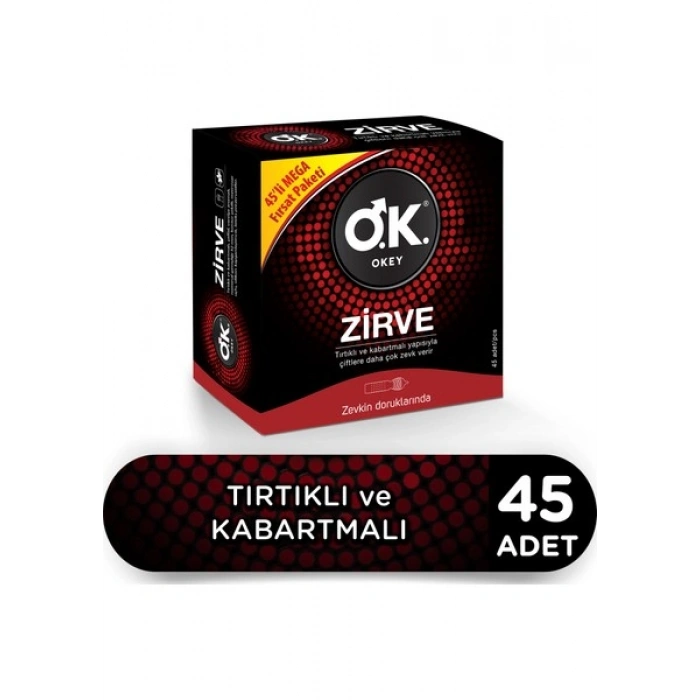 Okey Zirve 45li Prezervatif Avantaj Paketi
