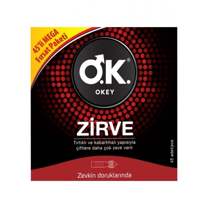 Okey Zirve 45li Prezervatif Avantaj Paketi