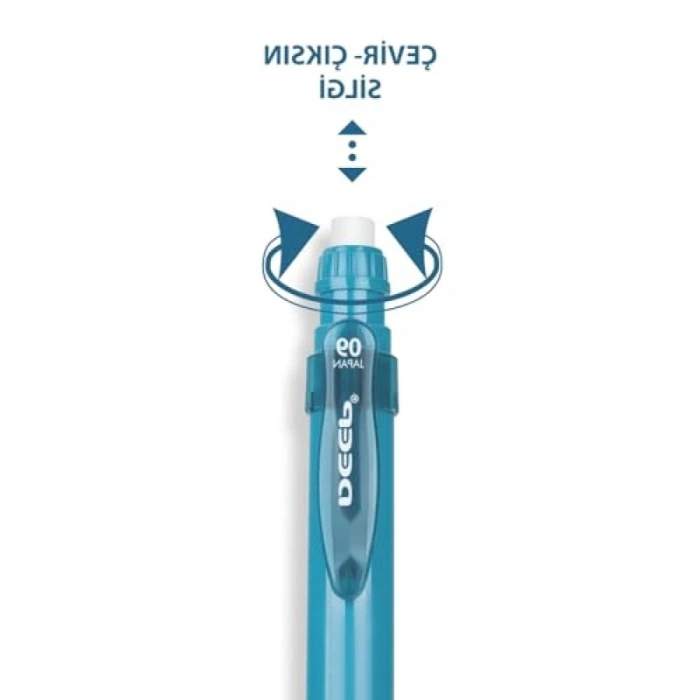 Okyanus Mavi Mekanik Kurşun Kalem 0.9mm - Ergonomik ve Kullanışlı