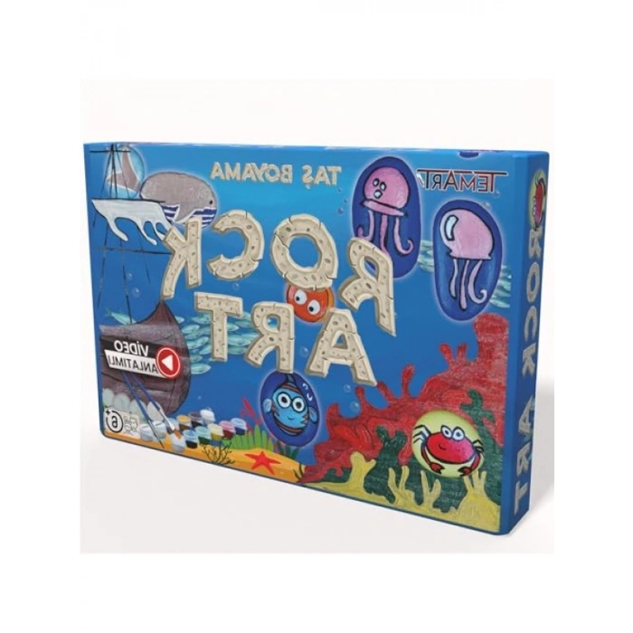 Okyanus Temalı Taş Boyama Etkinlik Seti