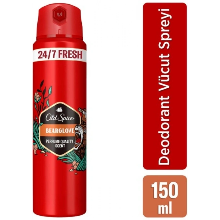 Old Spice Bearglove Erkek Sprey Vücut Deodorantı 150 ml