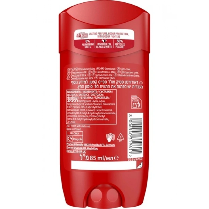 Old Spice Captain Erkekler için Deodorant Stick 85 ml XL Büyük Boy
