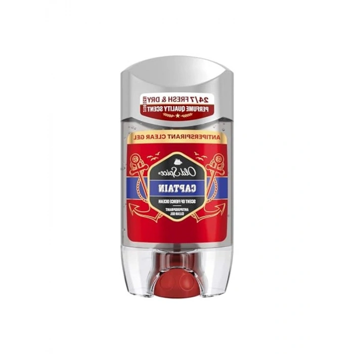 Old Spice Captain Terlemeyi Önleyici Şeffaf Jel Deodorant 70 ml