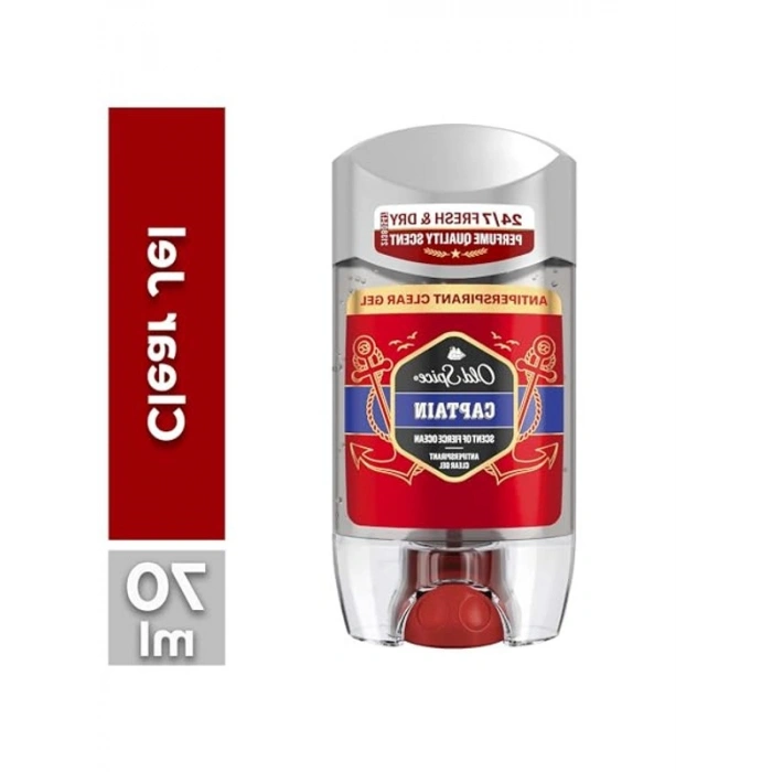 Old Spice Captain Terlemeyi Önleyici Şeffaf Jel Deodorant 70 ml