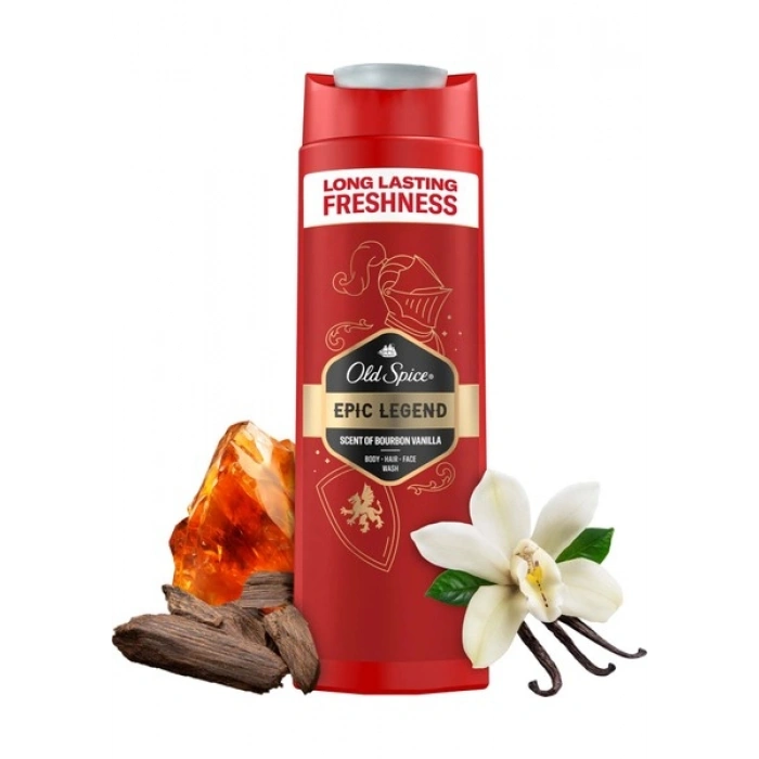 Old Spice Epic Legend Erkek Duş Jeli ve Şampuan 400 ml