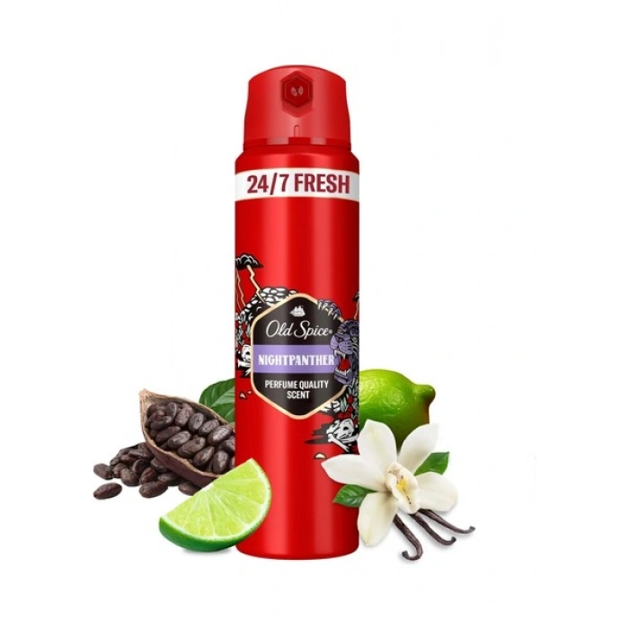 Old Spice Night Panther Erkek Sprey Vücut Deodorantı 150 ml