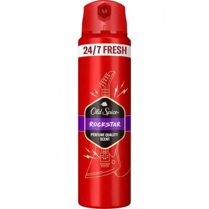 Old Spice Rockstar Erkek Deodorant Vücut Spreyi 150 ml