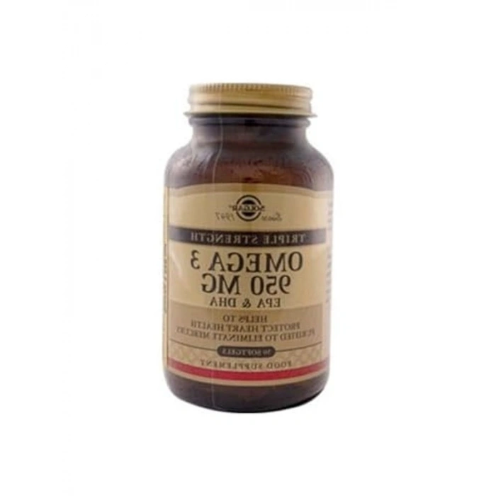 Omega-3 Takviyesi, 950 mg EPA & DHA, 50 Kapsül ile Sağlıklı Yaşam