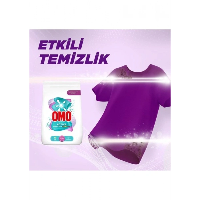 Omo Active Beyazlar & Renkliler Toz Deterjanı 7.5 KG