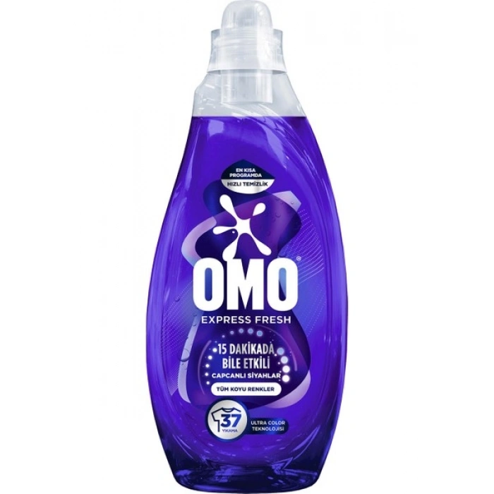 Omo Express Fresh Capcanlı Siyahlar Sıvı Çamaşır Deterjanı 1480 ml