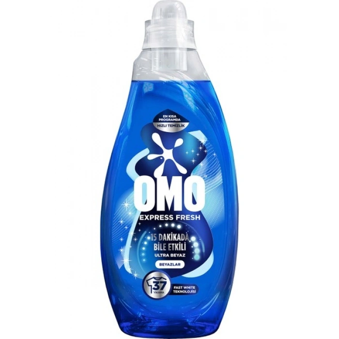 Omo Express Fresh Ultra Beyaz Sıvı Çamaşır Deterjanı 1480 ml x1