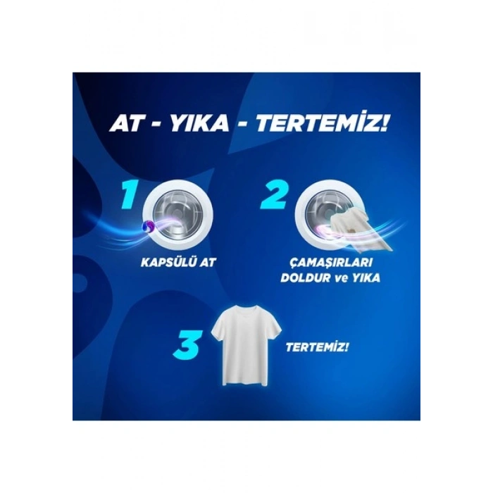 Omo Ultra Power Kapsül Deterjan Beyazlar ve Renkliler 18 Yıkama X2