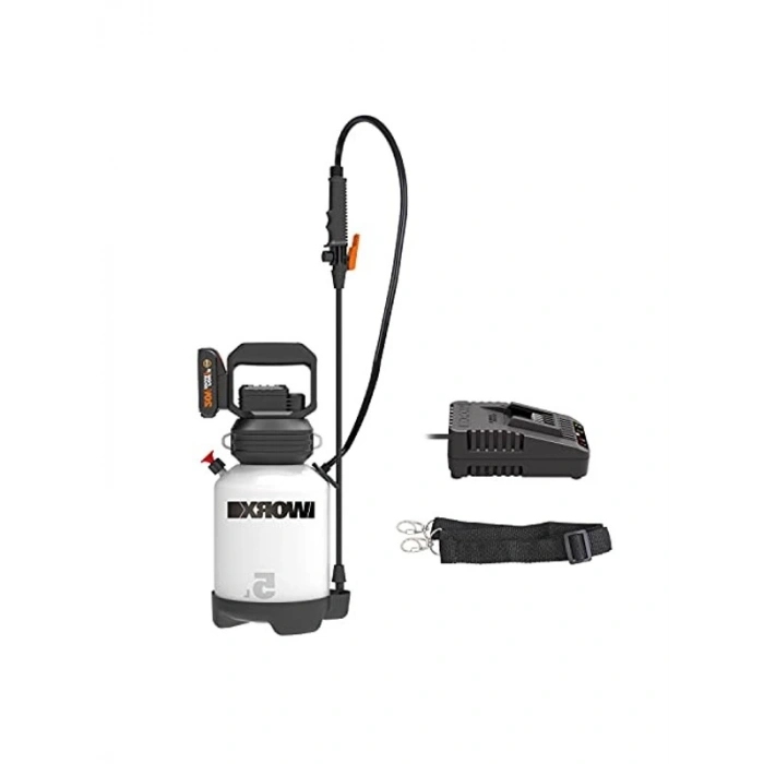 Omuz Askılı Basınçlı İlaçlama Pompası, 20 Volt ve 5 Lt Kapasite