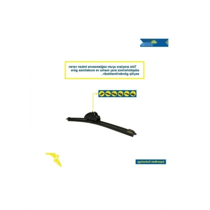 Ön Muz Tipi Silecek Süpürgesi - Tesla Model Y Uyumlu