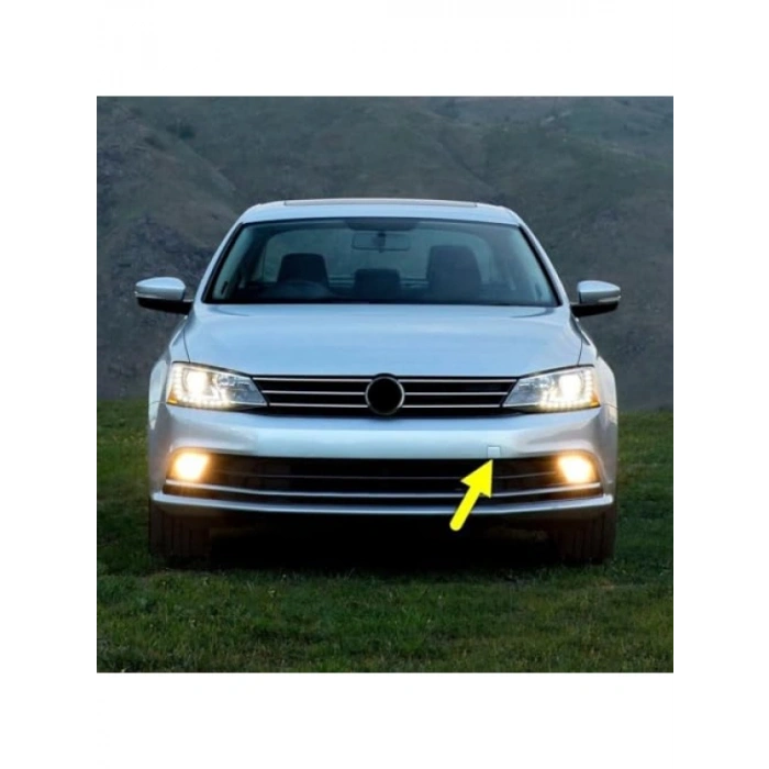 Ön Tampon Çeki Demiri Kapağı, VW Jetta (2015-2018) Uyumlu