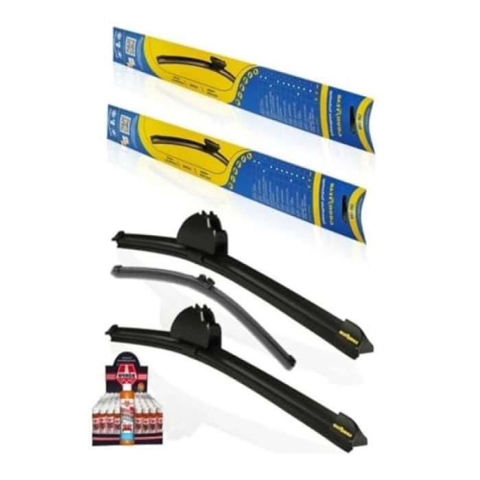 Ön ve Arka Muz Silecek Takımı - Ford Fiesta (2002-2008)