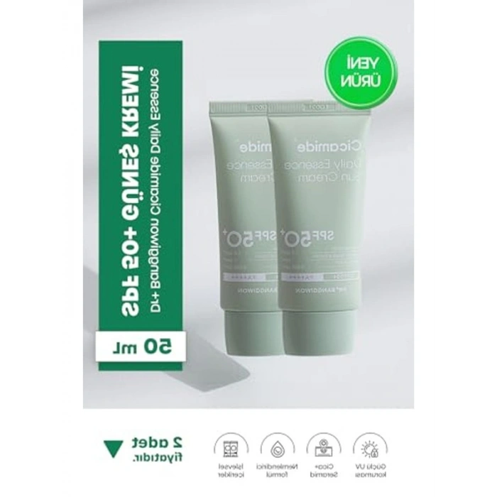 Onarıcı Güneş Kremi, SPF 50 PA++++ - Cilt Koruma