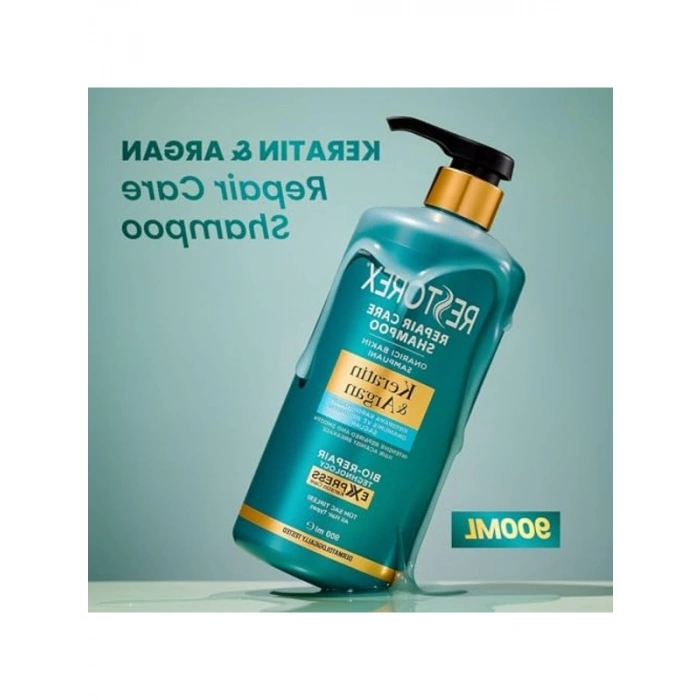 Onarıcı Saç Bakım Şampuanı 900 ml, Yıpranmış Saçlar için Özel