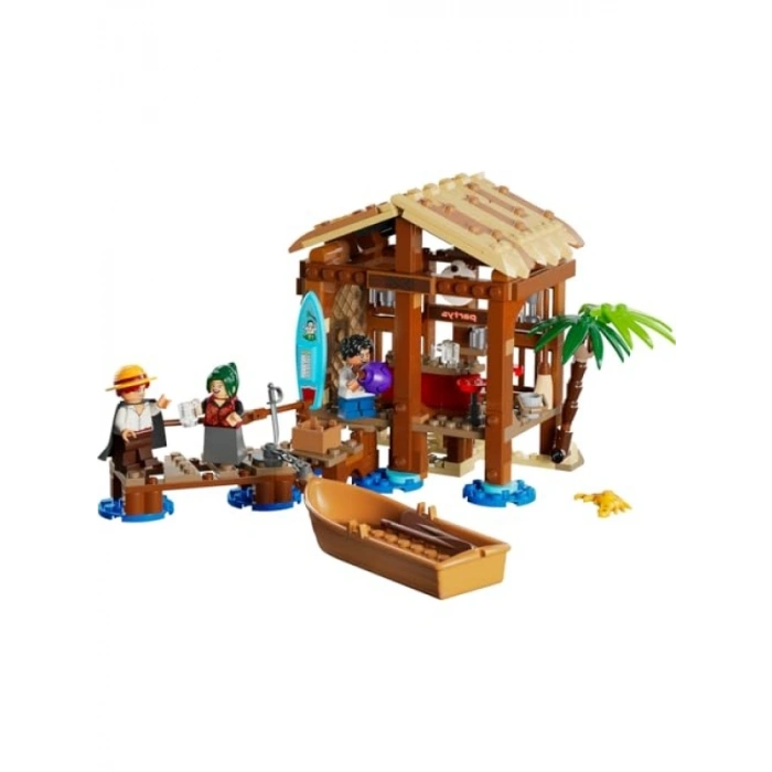 One Piece Temalı Yel Değirmeni Köyü Yapım Seti